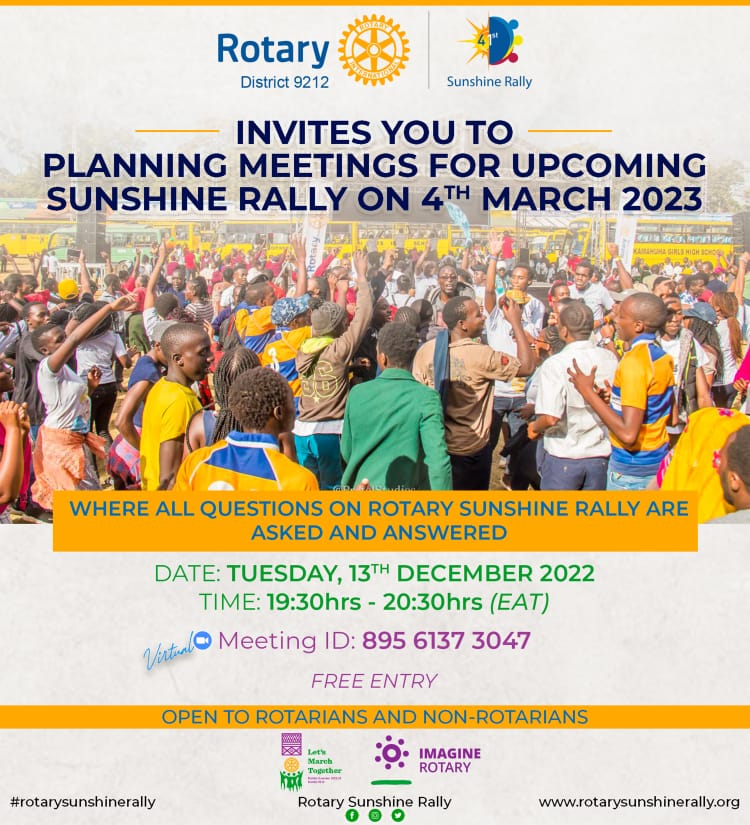 RotarySunshine's tweet photo. Log in, listen, ask and be part of the RSR Team
π
Tuesday 13th Dec
β 7.30pm
Meeting link >> https://t.co/30ZA2U5tMo
Meeting ID: 895 6137 3047
#41RotarySunshineRally
#Tech4GlobalEquity
#Accessibility&Equitability
#PWDInclusivity
#LetsMarchTogether
#ImagineRotary
(3/3) https://t.co/f6ZjfNAmtV