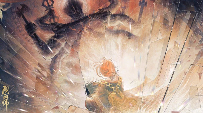 陰陽師公式weiboより《禅心雲外鏡 追憶絵巻 イラスト公開②》 