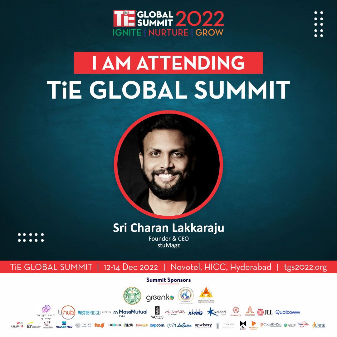 lakkarajucharan's tweet photo. Happy to play a small role in the BIGGEST event of the year at our own #HappeningHyderabad
You can meet at TiE University area.
Let's meet..
#TGS2022
#TiEUxTGS https://t.co/quDLa7P98O