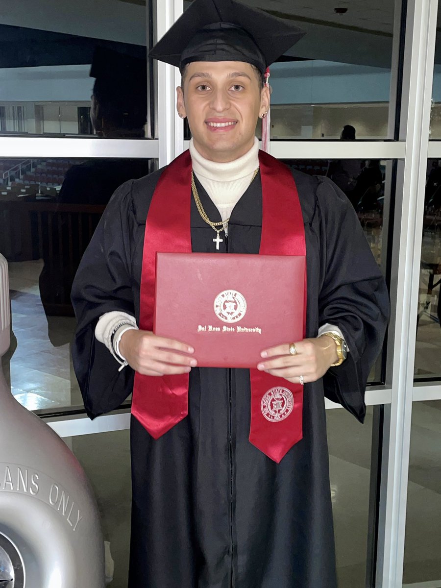 Extremely proud of you son. On to the next chapter of life.