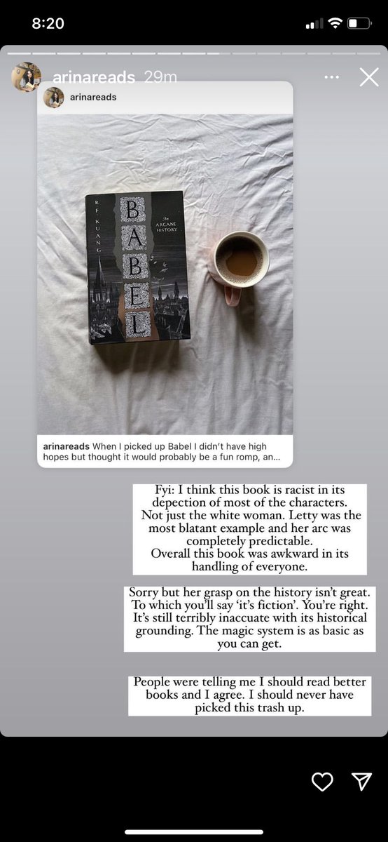 novelswithalex's tweet image. these bookstagrammers are something else 😶