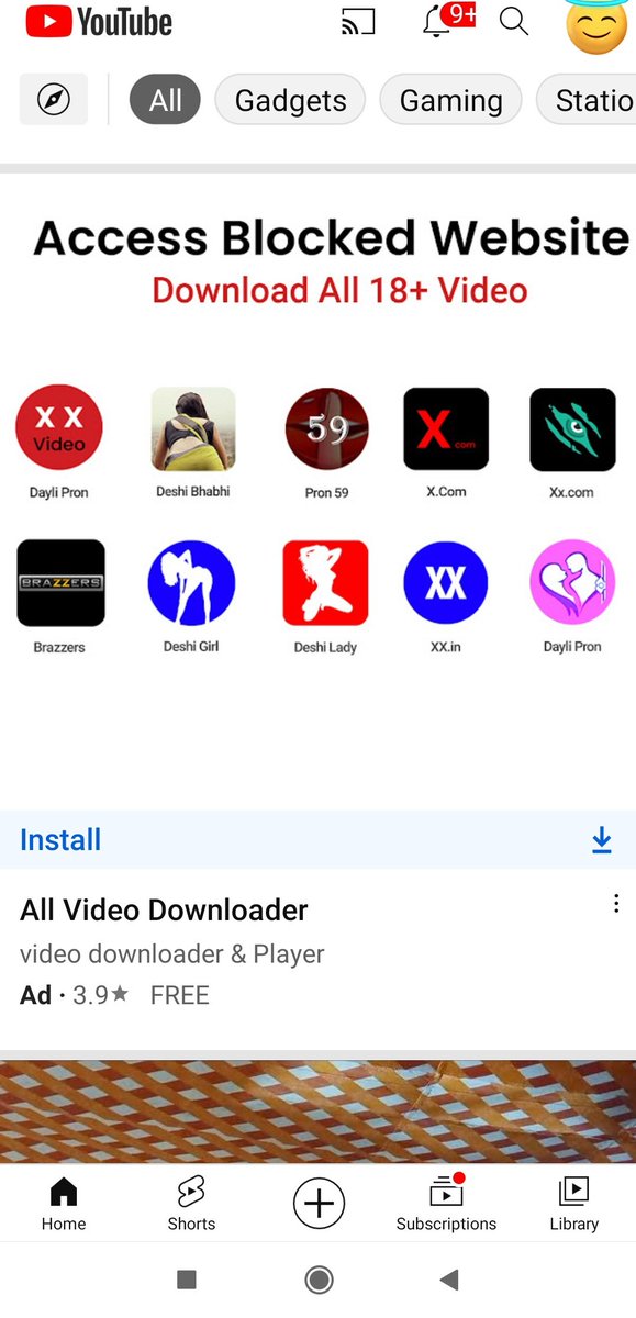 demons_zone's tweet photo. Wth is this @YouTube , how can i give this phone to my younger brother for studies if you show these types of ads. 
@YouTubeIndia @elonmusk https://t.co/urSCJB1nnY