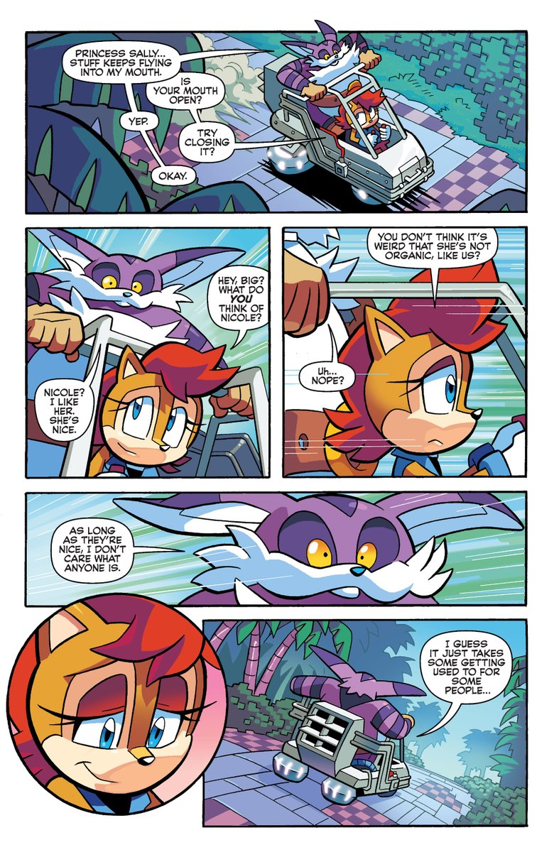 SonicComicsHour's tweet photo. From Sonic Universe issue 72 https://t.co/H5r5pOw6gQ