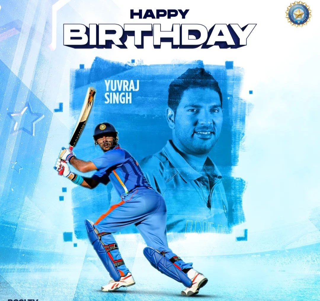 Happy birthday yuvraj singh      