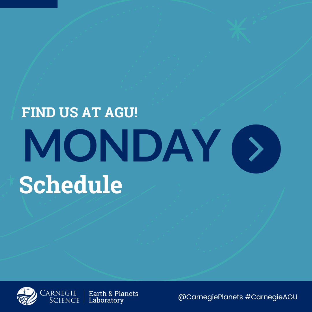 CarnegiePlanets's tweet photo. Planning your #CarnegieAGU schedule for #AGU22?

Make sure to catch these exciting presentations and sessions by @CarnegiePlanets scientists tomorrow (@miquai @s__morrison @MarshallXMa @Anirudh_14)! 

Find more info about @CarnegiePlanets at AGU here: https://t.co/UaQAhtRtEH https://t.co/fw8YnliSmZ