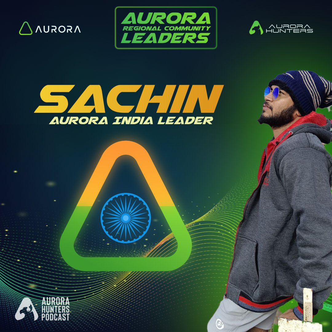 🦅🎧 #AWD #14 with <a href="/ChennaitamilN/">sachinmurali03.near(∆)</a> from @aurora_india01
💚 in special #podcast column Aurora Regional Community #Leaders

🍀 TG: t.me/HuntersAurora/…
🍀 <a href="/tamago_stream/">Tamago</a>
eng tamastream.io/tracks/1616
rus tamastream.io/tracks/1617
🍀 #SoundCloud⤵️

#AuroraOneLove 💚from #aurorahunters