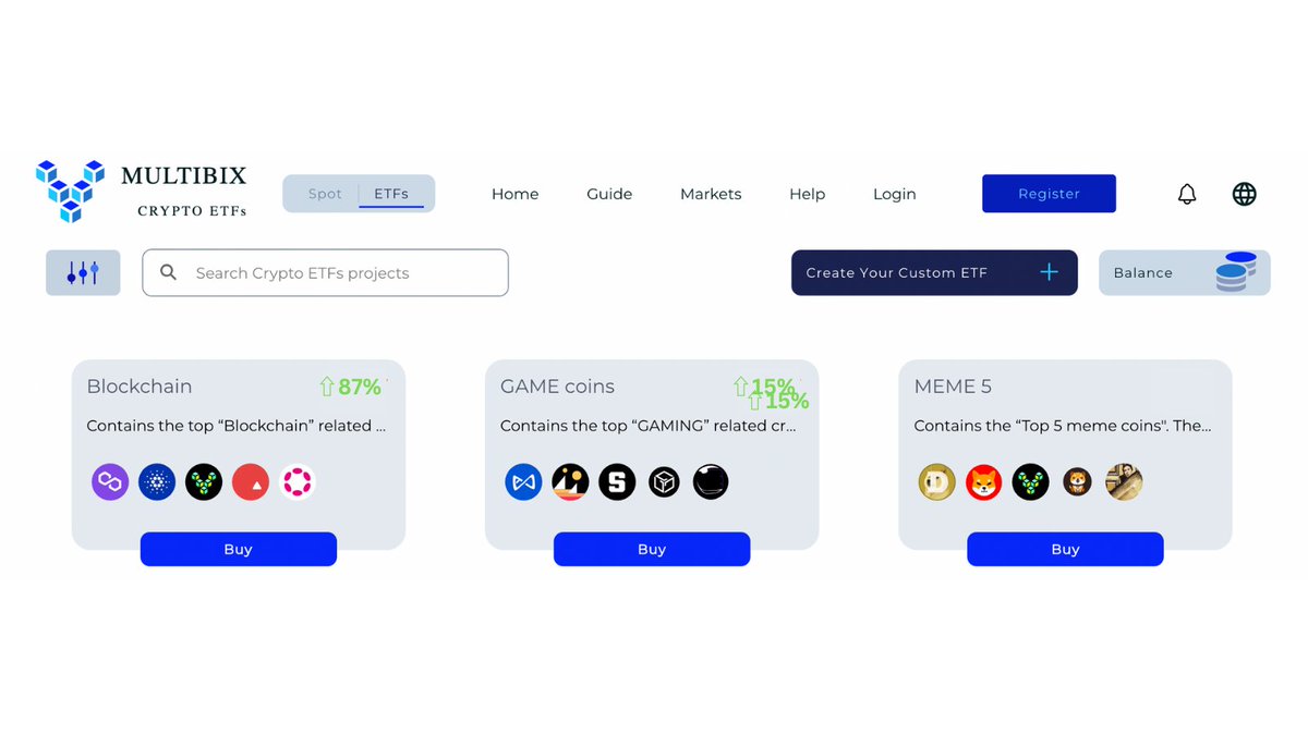 MultibixETFs's tweet photo. #CryptoETFs are the new standard in safety and security in crypto trading, and you can start adding them to your crypto portfolio right now. https://t.co/RNqMFG3lyR #Crypto https://t.co/2rXIDwzbI0