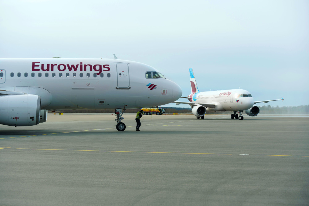 Tyska lågprisbolaget Eurowings utökar i Sverige och på basen på Stockholm Arlanda, och lanserar ytterligare två nya direktlinjer till våren, till Rom och Stuttgart. swedavia.mynewsdesk.com/pressreleases/…