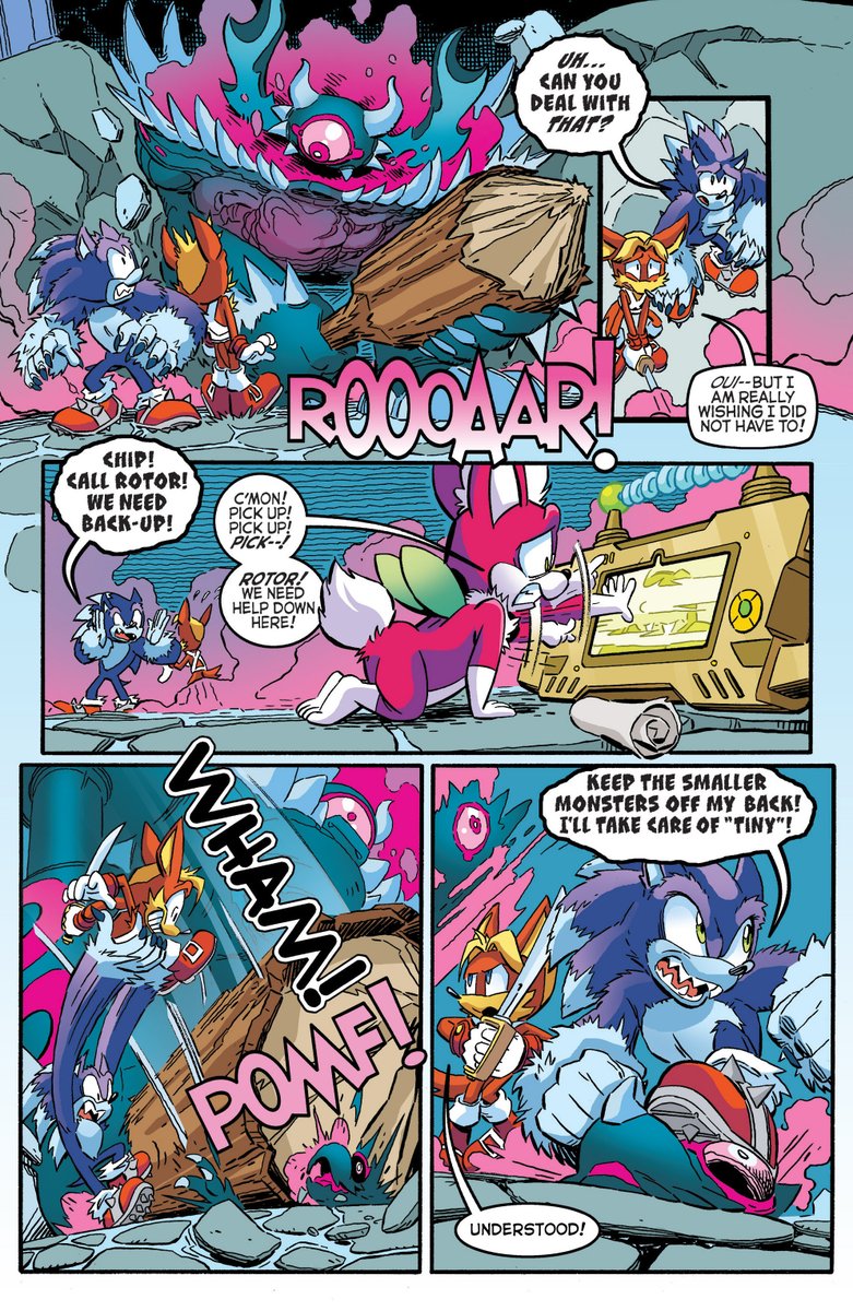 From Sonic the Hedgehog issue 272