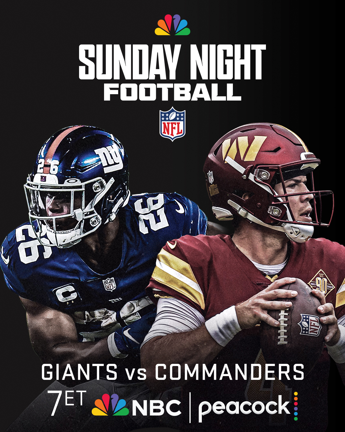 giants sunday night football