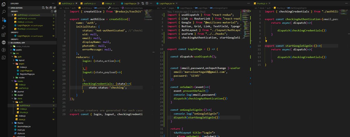 OrtgMarcelo's tweet photo. Día 218: #365daysofcode 

Volviendo, el nuevo módulo consiste en trabajar con un módulo anterior, agregar validaciones e implementar el uso de Redux, vamos dándole https://t.co/sUv8am7Wra