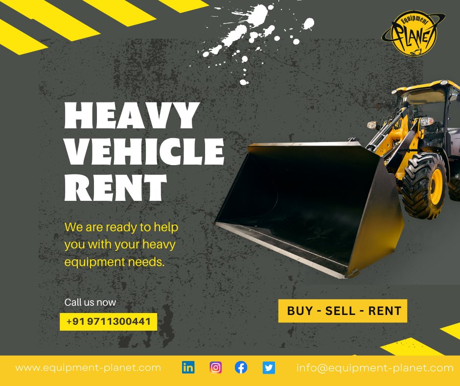 Wheel Loaders Are Readily Available On Rent All Across INDIA. Please Connect For Best Bargain.
@satinsachdeva 
#construction #constructionindustry #motorgrader #equipmentsales #rental #delhi #india #earthmovingequipment #earthmovingmachinery #equipmentplanet
