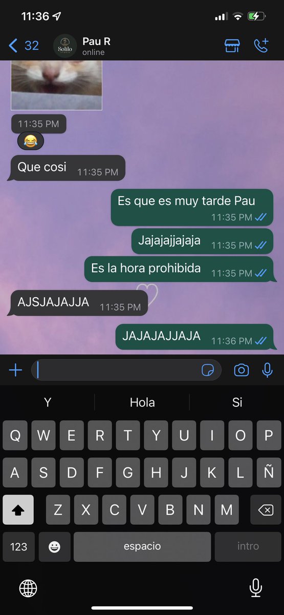 MCastroR96's tweet photo. Mi cuñada y yo hablando a esta hora: https://t.co/EkkZa43QuC