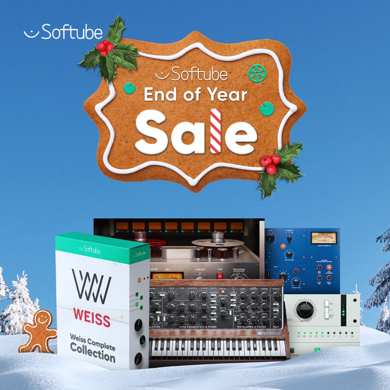 mi7japan's tweet photo. 憧れの名機を最大75%OFFで! #Softube END OF YEAR SALE開催中
#Buchla #ChandlerLimited #Doepfer #EmpiricalLabs #Marshall #SummitAudio #TubeTech #Weiss など全てのプラグインを対象とした今年最後のチャンスをお見逃しなく!