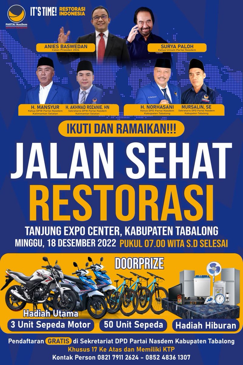 BIENSenator2022's tweet photo. @choymarkochoy @aniesbaswedan @anies_kom Perubahan demi Sepeda motor, kulkas dan kipas angin serta sepeda ontel.🤭😀 https://t.co/JoiSlbPvQ9