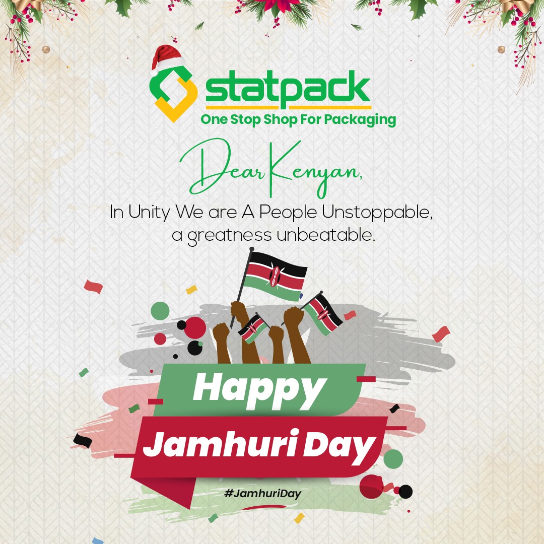 Dear Kenyan, United we stand divided we fall.
Happy Jamhuri Day  🇰🇪 

#jamhuriday