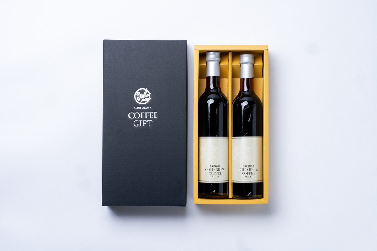 アイスコーヒー、コールドブリューどちらもお歳暮、御年賀の熨斗対応、ギフトラッピングしております。
大切な方への贈り物に是非🎁

#香福屋　#KoufukuyaC