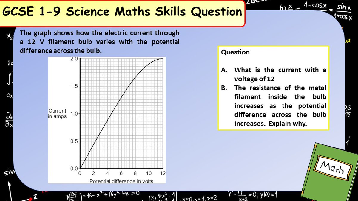 teacherchalky1's tweet photo. One area that students loose marks on in exams to often is when it comes to questions including graphs and data. Here's an example for students to have a go at
#ukedchat #edchat #aussieED #ittchat #nqtchat #aqascience #ocrscience #edexcelscience https://t.co/fOzV5wMwyW