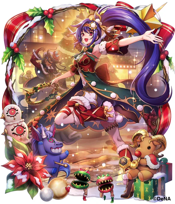 【販売中】カイムさん、ムルムルさんのクリスマス衣装が手に入る『魔宝石セット(無料おまけ付き) 』を販売中ですかわいいとカッコいいが共存した、素敵なお衣装ですね※どちらのセットも、購入はおひとり様1回となっております。#メギド #メギド72 
