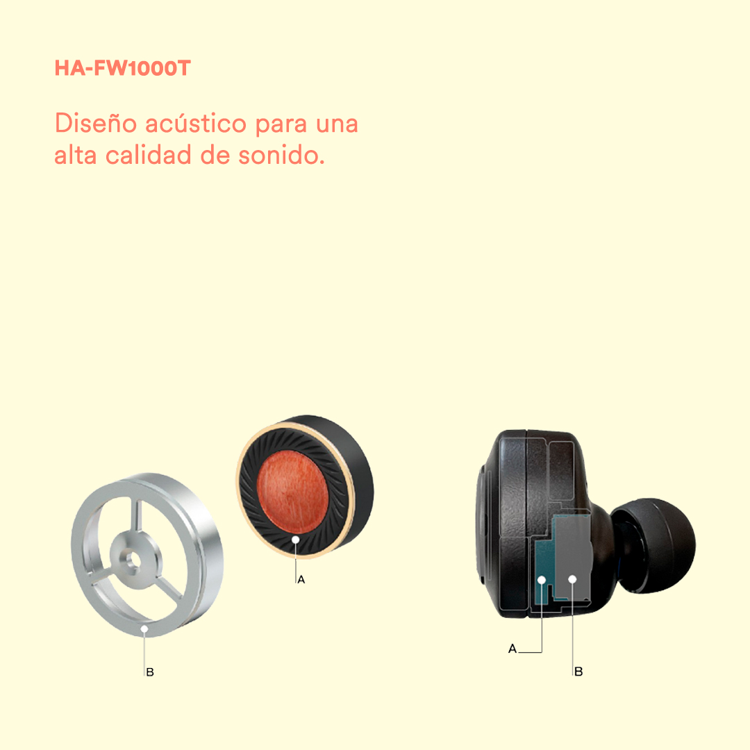 JVCSpain's tweet image. Si quieres impresionar a alguien especial, te damos la solución: regala los auriculares True Wireless de madera HA-FW1000T va a flipar con la calidad de sonido 😳