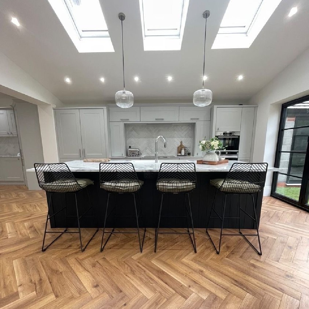 Wren Kitchens on Twitter "This Shaker kitchen with Fossil Grey Matt