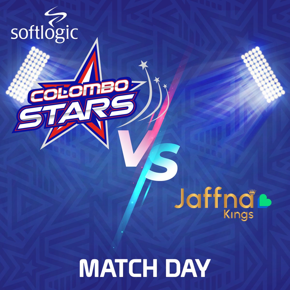 Game Day!
Tune in at 7.30 PM today to see the Colombo Stars going against the Jaffna Kings today. Let's cheer our boys!💙💪
#AmmooColombo #SoftlogicColomboStars #ColomboStars #lplt20 #lpl #WinTogether #එක්වජයගමු #lankapremierleague2022 #LPLT20 #LPL2022 #Softlogic