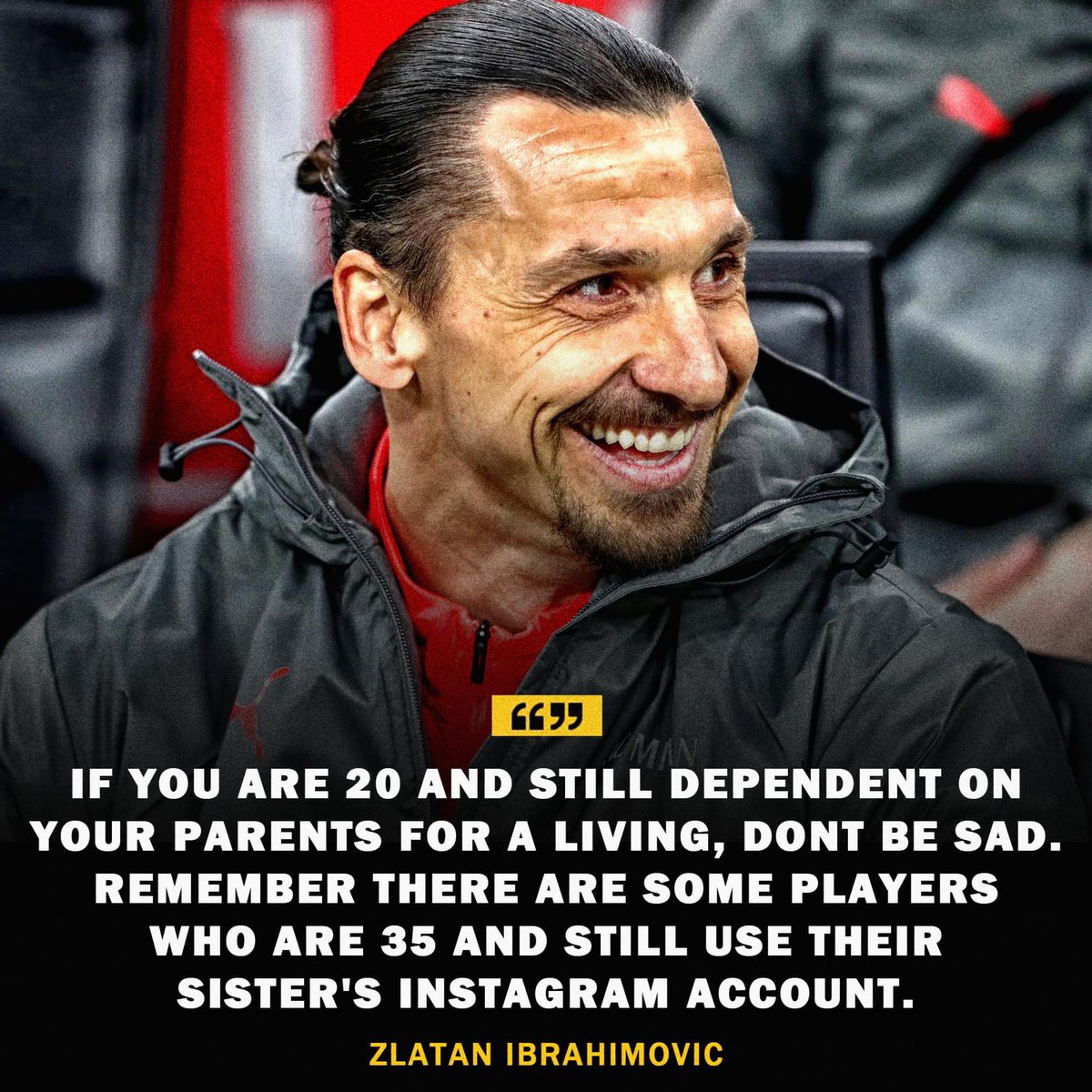 FrankKhalidUK's tweet photo. The time Zlatan Ibrahimovic had a small dig at Cristiano Ronaldo. https://t.co/3foviStJpU