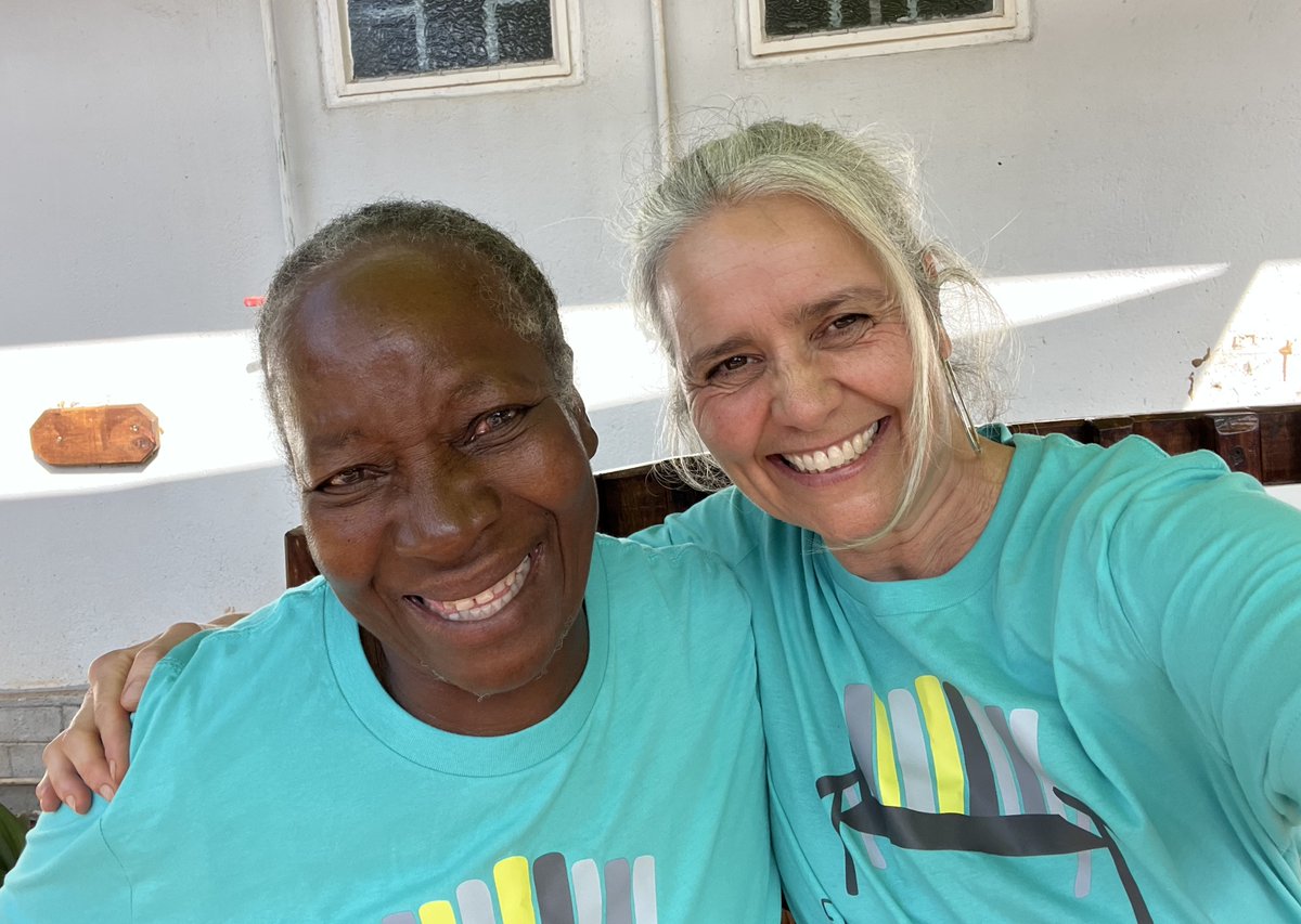 Thank you, Gogo Sarah, for being so involved and supportive #Community #Zeebags <a href="/friendshipbench/">Friendship Bench</a>
