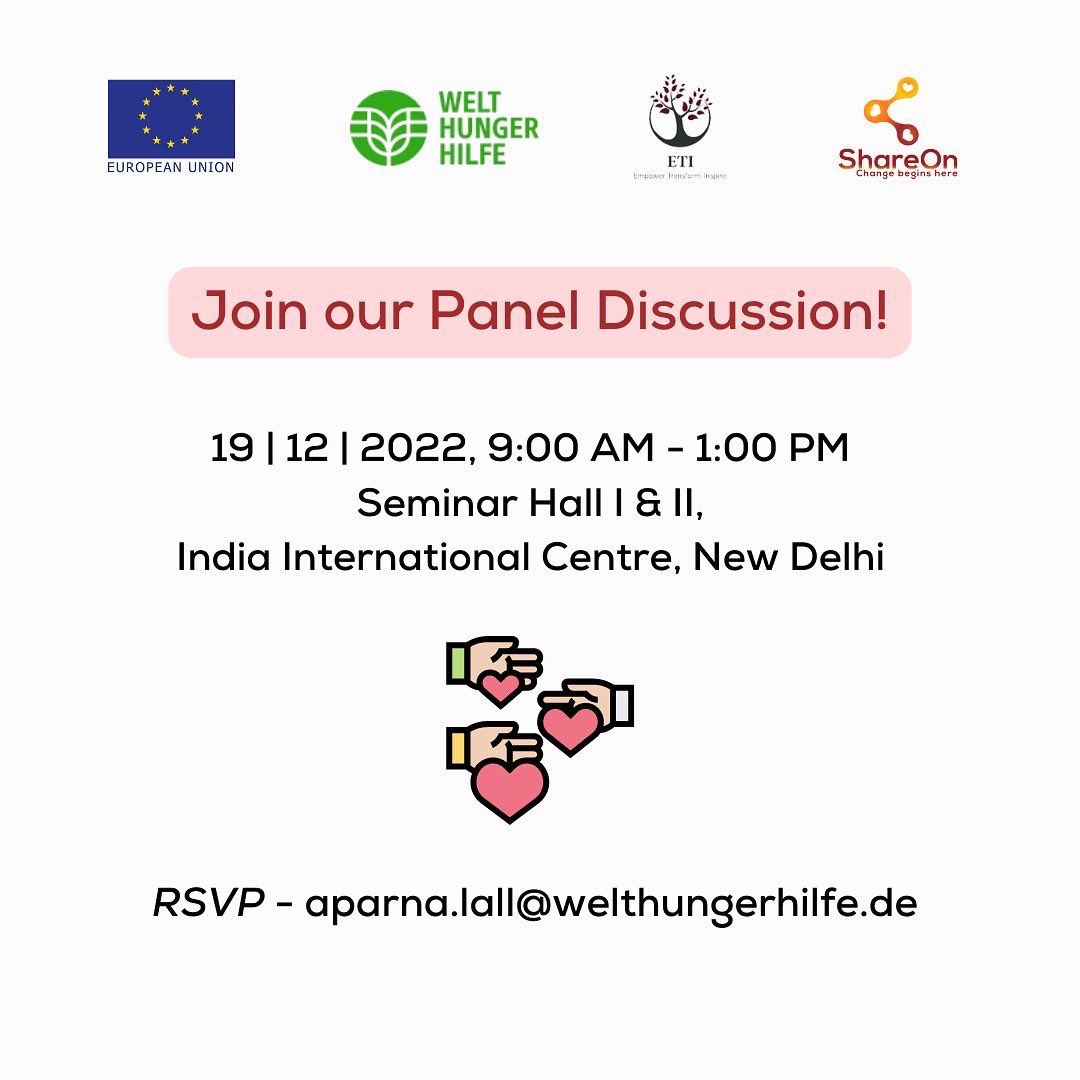 ShareOn (@shareon_in) on Twitter photo Join us as we discuss the importance of bringing together communities to create change!
<a href="/EU_in_India/">EU in India</a> <a href="/Welthungerhilfe/">Welthungerhilfe (WHH)</a> <a href="/ETI_Services/">ETI</a>
#education #shareon #philanthropy #fundraiser #givingback #donation #volunteer #volunteering #charityevent #donations #socialgood #donate Join us as we discuss the importance of bringing together communities to create change!
<a href="/EU_in_India/">EU in India</a> <a href="/Welthungerhilfe/">Welthungerhilfe (WHH)</a> <a href="/ETI_Services/">ETI</a>
#education #shareon #philanthropy #fundraiser #givingback #donation #volunteer #volunteering #charityevent #donations #socialgood #donate
