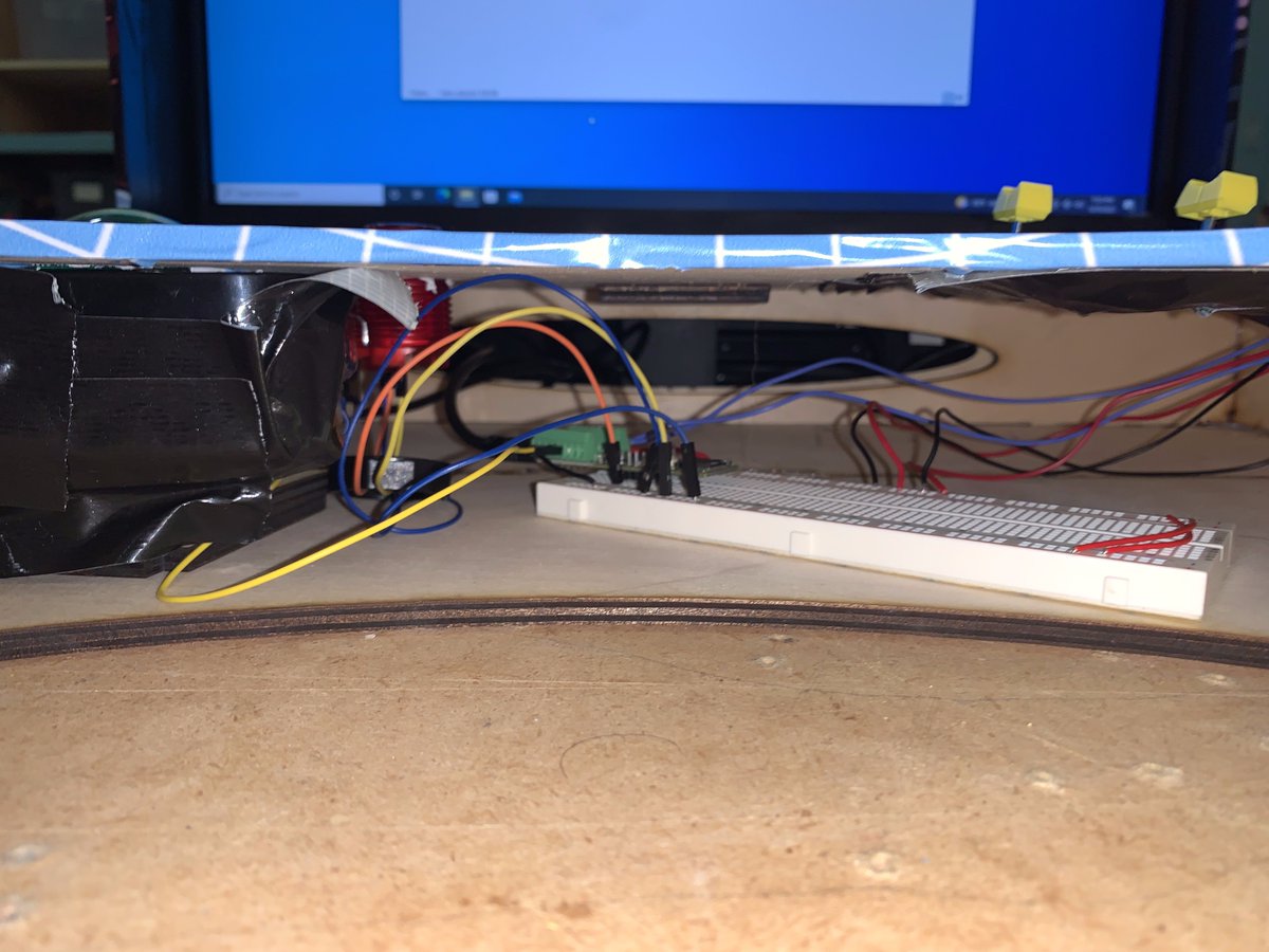 Team CREW here with our controllers installed in our cabinet #indiedev