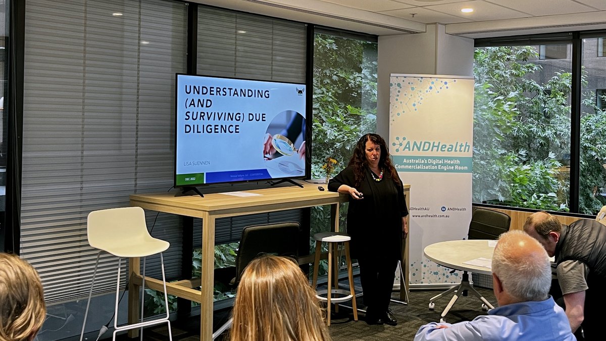 ANDHealthAU's tweet photo. That's a wrap on the first event in our #CHICC Expert Workshop Series! 🚀
In this engaging session, special guest Lisa Suennen @VentureValkyrie, alongside Australian investors, covered all things commercialisation, due diligence and capital raising. https://t.co/YjVW3qgrt1