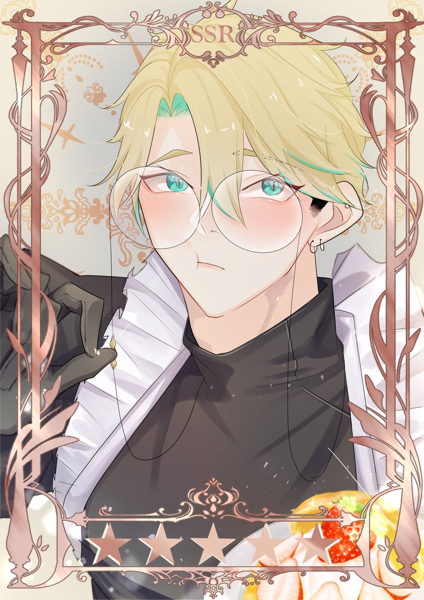 commu_luceat's tweet photo. (SSR 5★ ไอแซคค่ะ มีอยู่ใบเดียวในร้าน ปกติทำแต่คิ้วขมวดอ่ะ---) https://t.co/vYdKFmrfYS