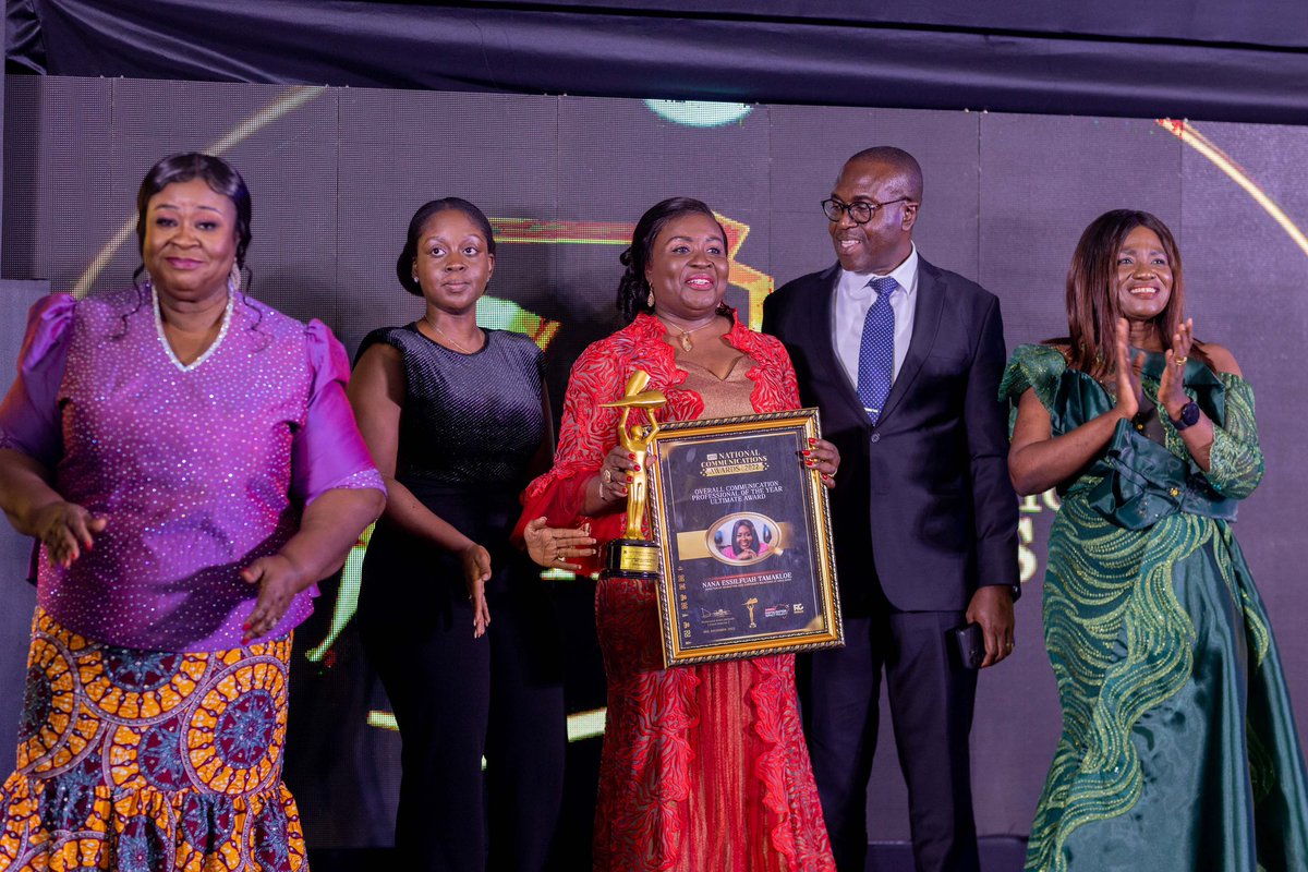 ntcaghana's tweet photo. The 4th National Communications Awards 2022 - Africa Digitalisation Impact Project. 
#NCAWARDS2022
#RADCommGroup https://t.co/jxWCSlt7lk