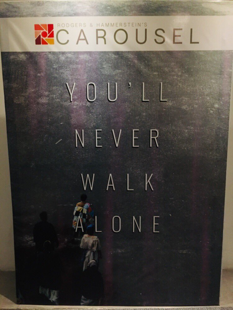 jayceeeism's tweet photo. As a theater nerd, one of my frustrations was always not being able to watch musicals/plays live bc of various constraints (financial, schedule, etc.). I couldn’t have picked a better prod to start off ‘that’ list. Cheers to the cast and staff of Carousel! You were superb. https://t.co/71OILh6I18