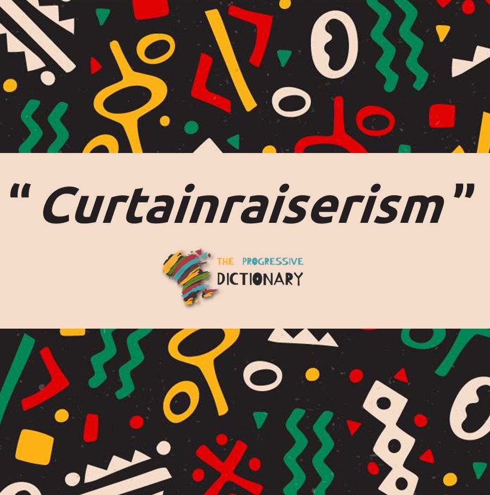 DictionaryRSA's tweet photo. Can you use the word "Curtainraiserism" in a sentence? 

Read and share the full meaning on:  https://t.co/aPNbyxXHpc

WEB: https://t.co/br0KLxuRKi
INSTAGRAM: @progressivedictionary
TWITTER: @DictionaryRSA 
FACEBOOK:  Progressive Dictionary

#UniquestoSA #Unique #dictionary #new https://t.co/QCwqHDdoPr