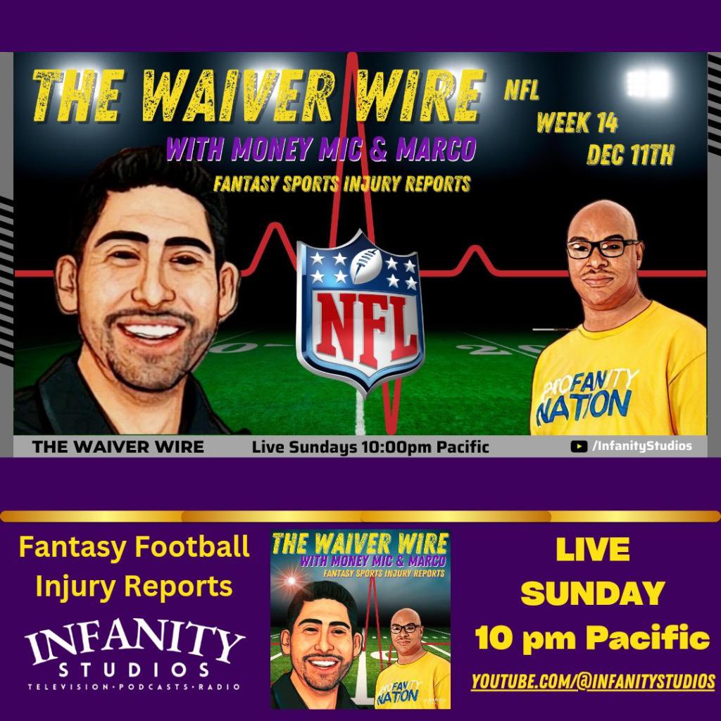 Checkout the latest episode of <a href="/_WaiverWirePod/">The Waiver Wire w/Mic & Marco</a> 🚨

🔗 youtu.be/V2h-Uq_0EII