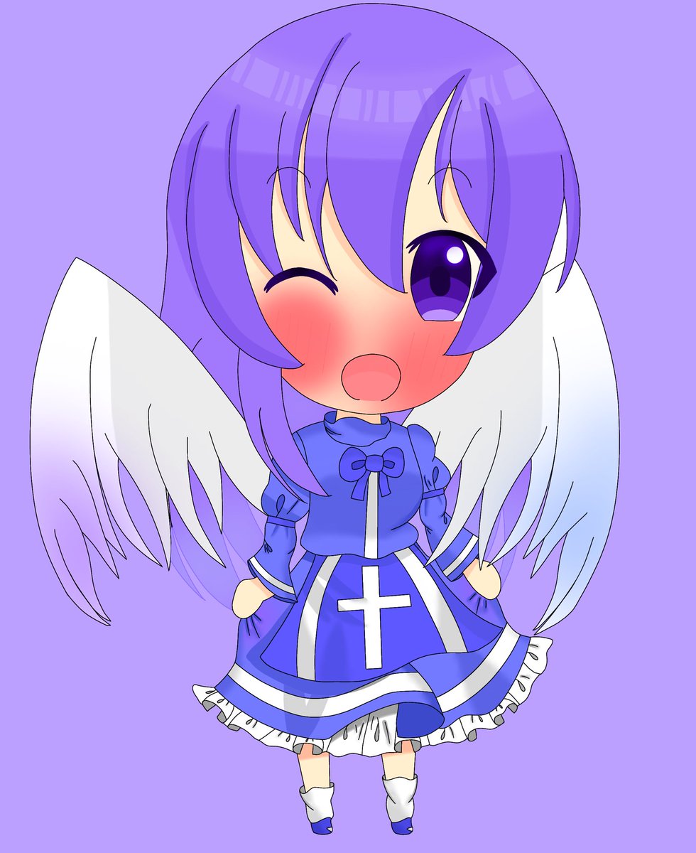 魔天使描きました！
#東方Project #魔天使 #東方イラスト #絵柄が好みっていう人にフォローされたい