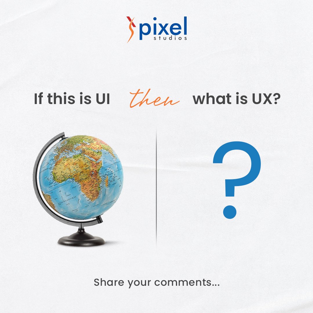 thepixelstudios's tweet photo. That’s a basketball with a map of the Earth.
What’s your take on the usage of a globe? Continue in the comments below.
#Pixelstudios #UI #UX #UserInterface #UserExperience #Comment #Globe #WhatisUX https://t.co/uFqjDo63VD