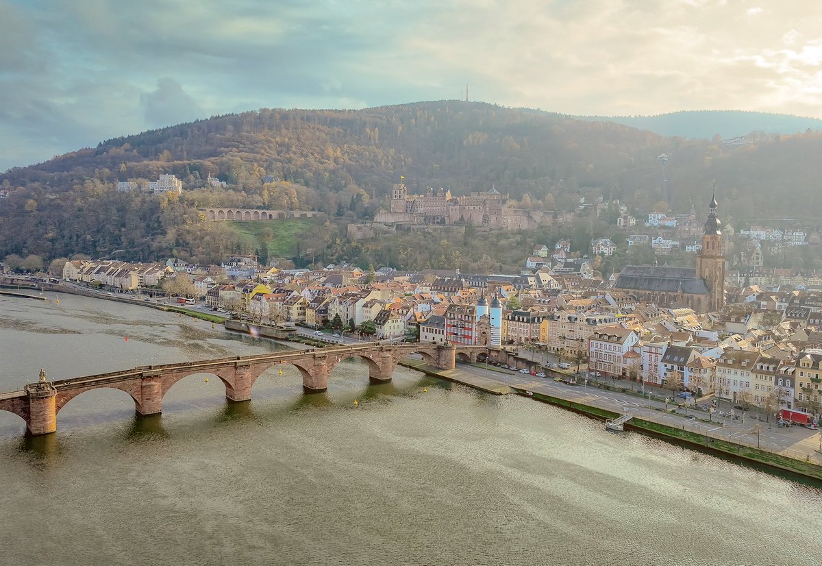 View over Heidelberg, Germany.

#Heidelberg #altebrücke #heidelbergcastle #schlossheidelberg #Church #neckar