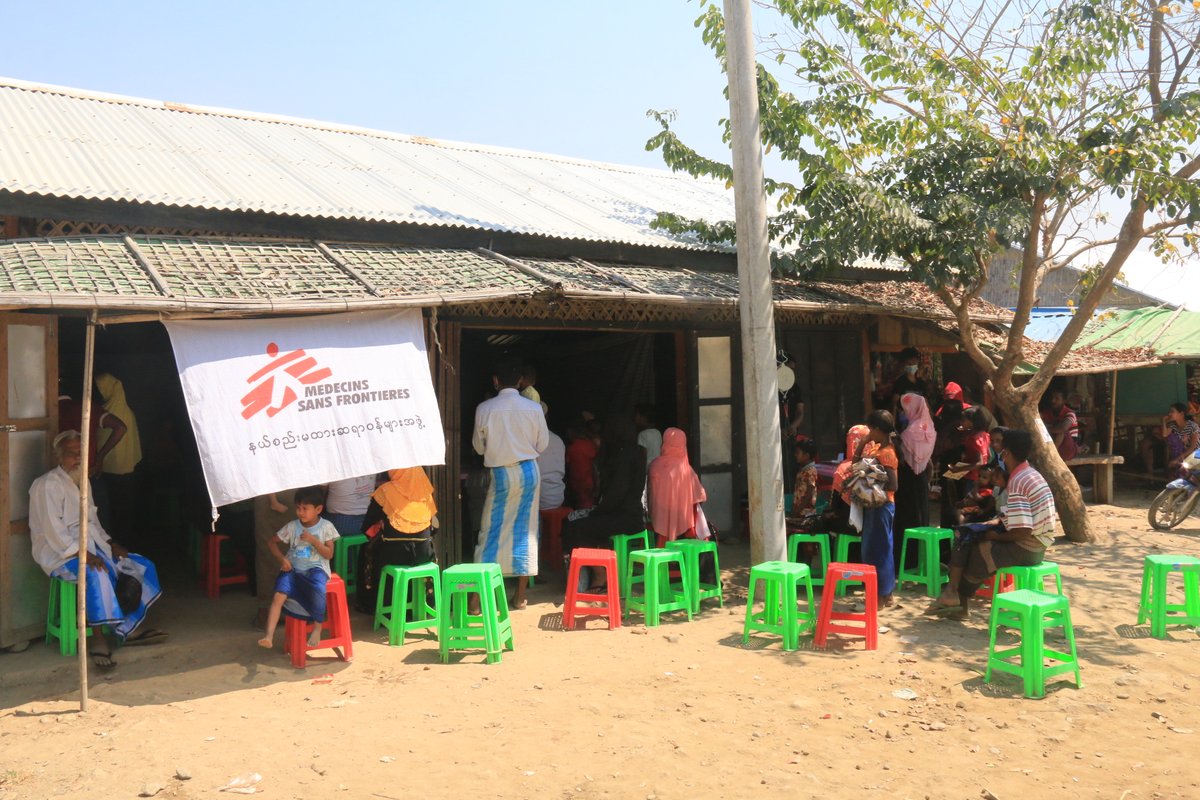 In Rakhine state we have faced recent challenges reaching patients due to the resumption and escalation of fighting between armed groups, and a restriction on the movement of people and goods, such as medications.