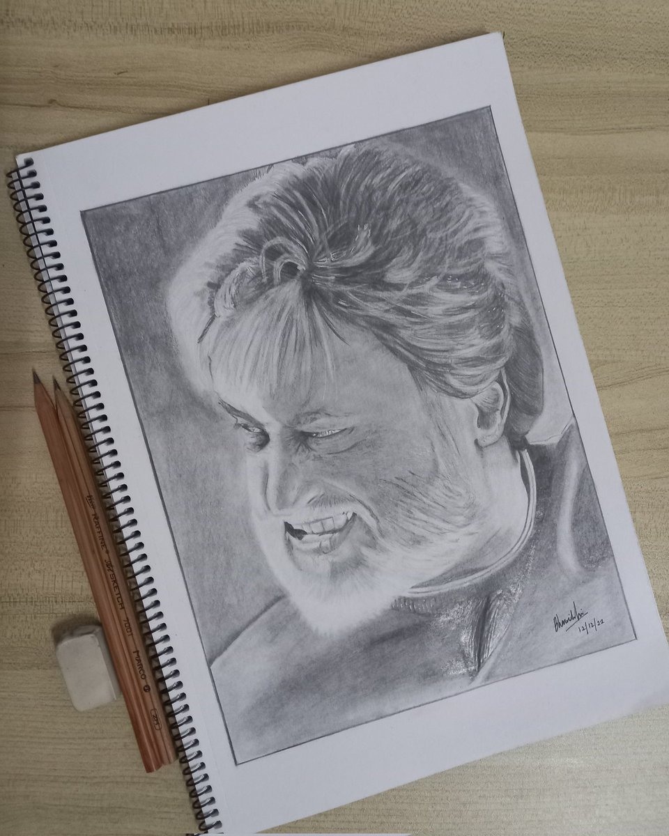 bharwinnair's tweet photo. Happy birthday Thalaivaa 👑😎🔥
I tried my best, hope you all like it 😊
@rajinikanth https://t.co/z6qu7wgXVl