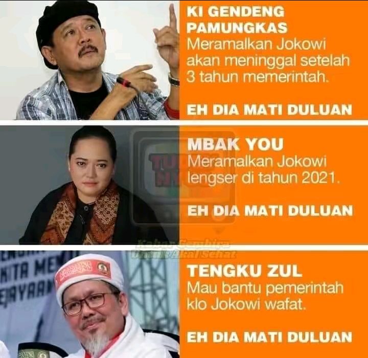 PUTRY_NUSANTARA's tweet photo. @Kayakuwek @GarengHallu MENOLAK LUPA‼️
YANG MENDO'AKAN PA JOKOWI MENINGGAL #eeeeehh MALAH MEREKA YANG DULUAN
🤣🤣🤣🤣🤣🤣🤣🤣 https://t.co/ULDoQD3nCt