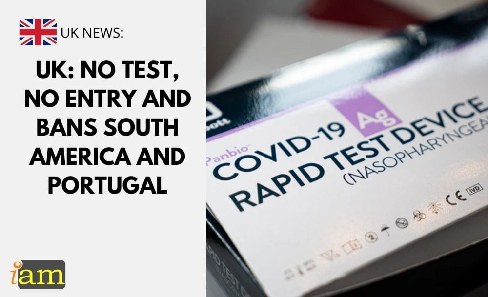 NigeriaVisas's tweet photo. In order to mitigate the spread of the virus, a ban on non-resident travellers to the UK from South America, Portugal and Cape Verde will begin on 15th January.
Read more 👉 https://t.co/MMEzhPTxw2
#UK #Portugal #Coronavirus #PassengerLocatorForm #BritishGovernment #Travel https://t.co/LZ7zHzzp6b