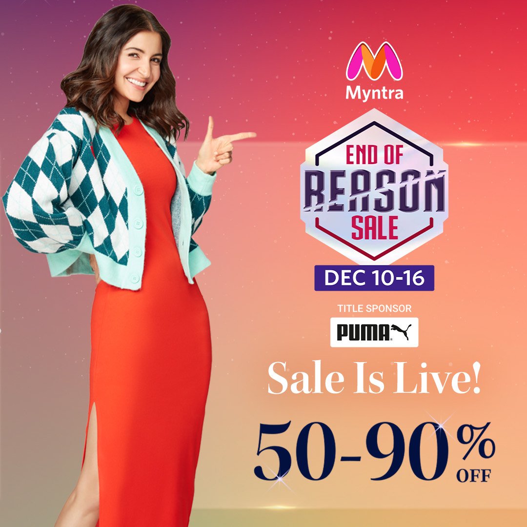 A full cart and a happy heart with @myntra! Get ready for 2023 in style! Myntra End Of Reason Sale is LIVE now till 16th December. Download the Myntra app and get SHOPPING NOW. #MyntraEORSIsLIVE #MyntraEndOfReasonSale #ad