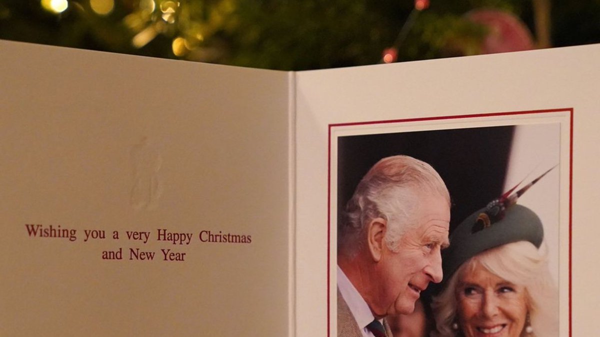 Gala on Twitter: "Die Weihnachtskarte von König Charles III. und