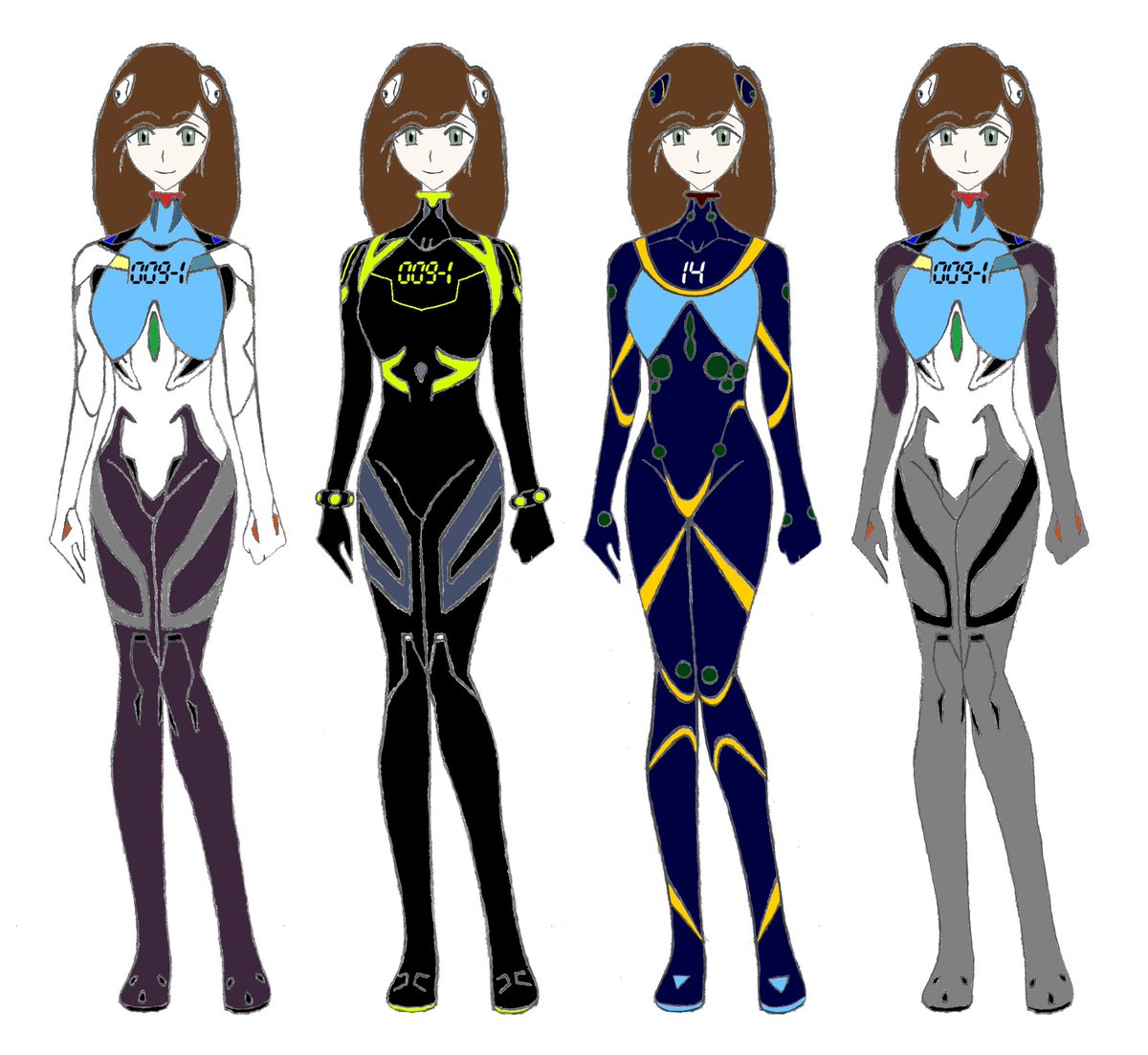 HochbergLael's tweet photo. My very own plugsuits. #Evangelion3010 #Evangelion3010ThriceUponATime #RebuildOfEvangelion #RebuildOfEva #EvangelionPlugsuit #EvaPlugsuit #Plugsuit
@spikespencer 
@Belzifer_ 
@AsmrIcey https://t.co/TbGB5yrANv
