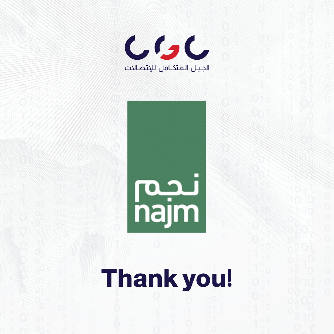 SaudiCGC's tweet photo. Breaking boundaries with #Najm and keeping up with their demanding vision of promptness, fairness and quality has really been a journey for #CGC. Thank you!! https://t.co/czOdecQbMb