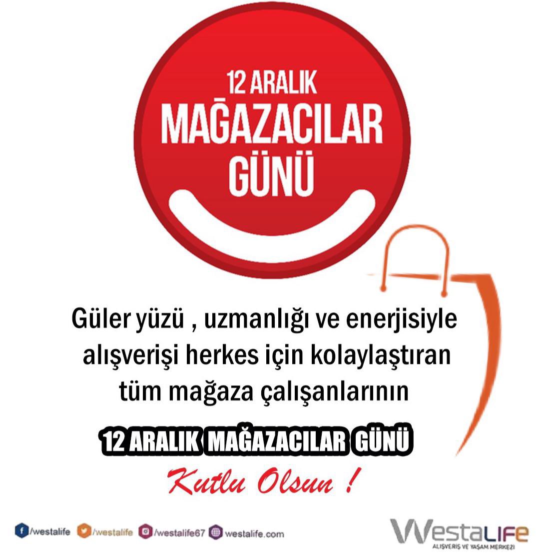 Güler yüzü,uzmanlığı ve enerjisiyle alışerişi herkes için kolaylaştıran tüm mağaza çalışanlarının 12 Aralık Mağazacılar günü kutlu olsun!❤️

#westalifeavm #12aralıkmağazacılargünü