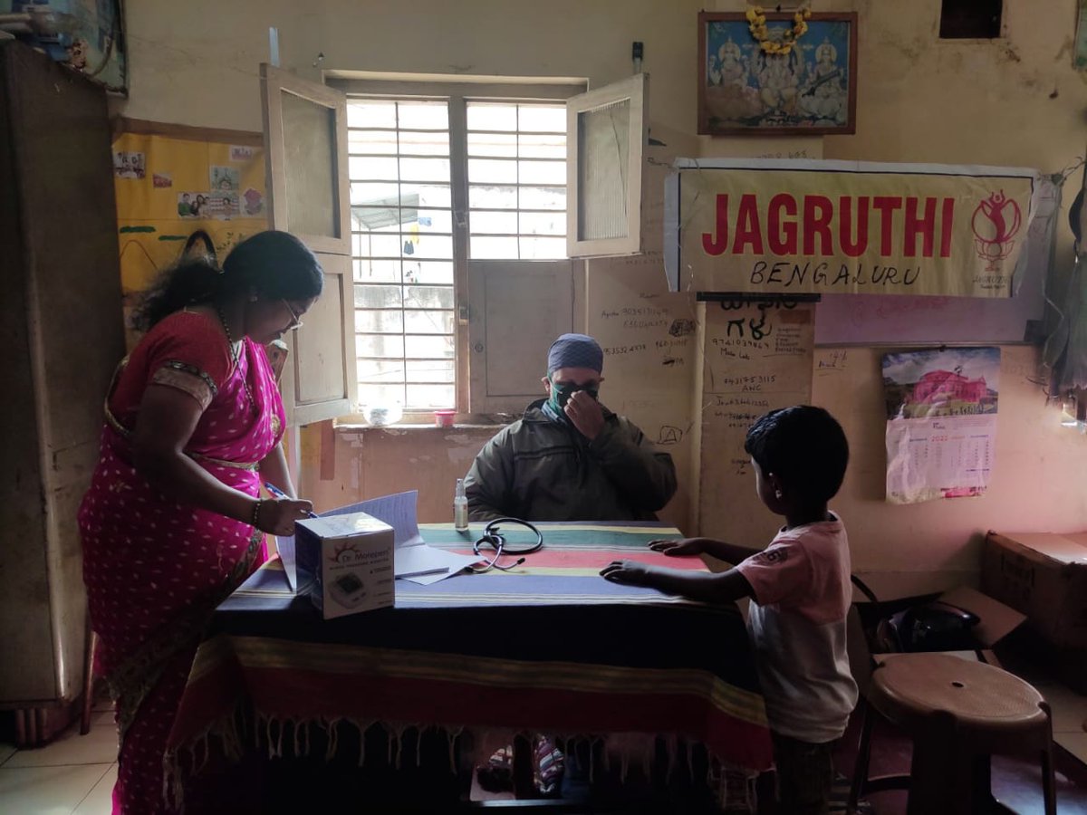 JagruthiNGO's tweet photo. Medical Camp-Shivajinagar marginalized area where Children,Pregnant/lactating mothers,elders,migrants live with infections/ailments. Awareness, Medicines,syndromic treatment for STIs & further referral organized.#bangalorengos #slumsinindia #slumsinbangalore
#socialworkbangalore https://t.co/FOrnyheSQk