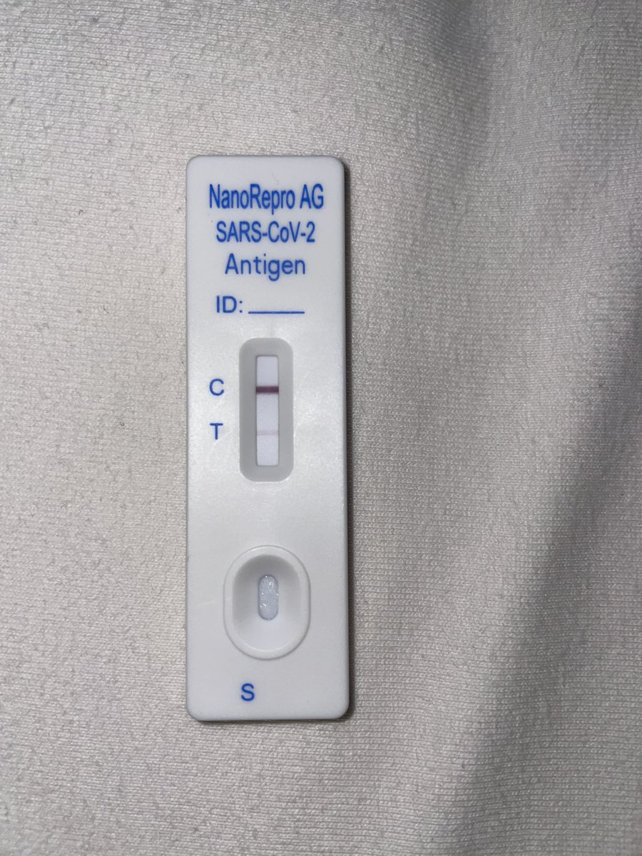 Koelngirl1987's tweet image. Jetzt hat es mich wohl auch erwischt. #Corona #Selbsttest